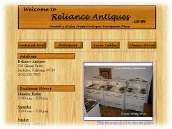 Click here to see the Reliance Antiques Website!