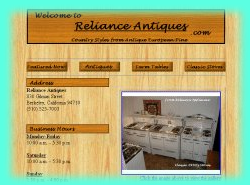 Click here to see the Reliance Antiques Website!